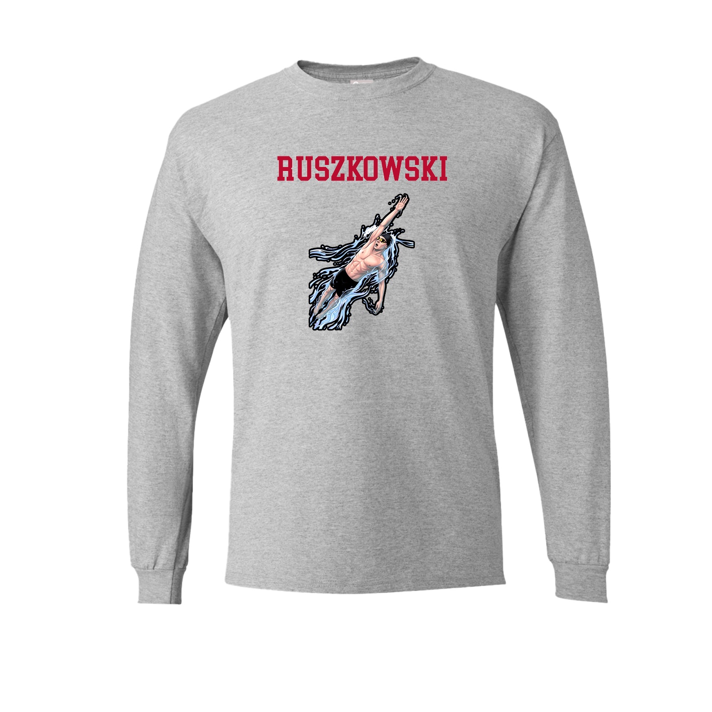 Long Sleeve Tee — Shirsey in Grey