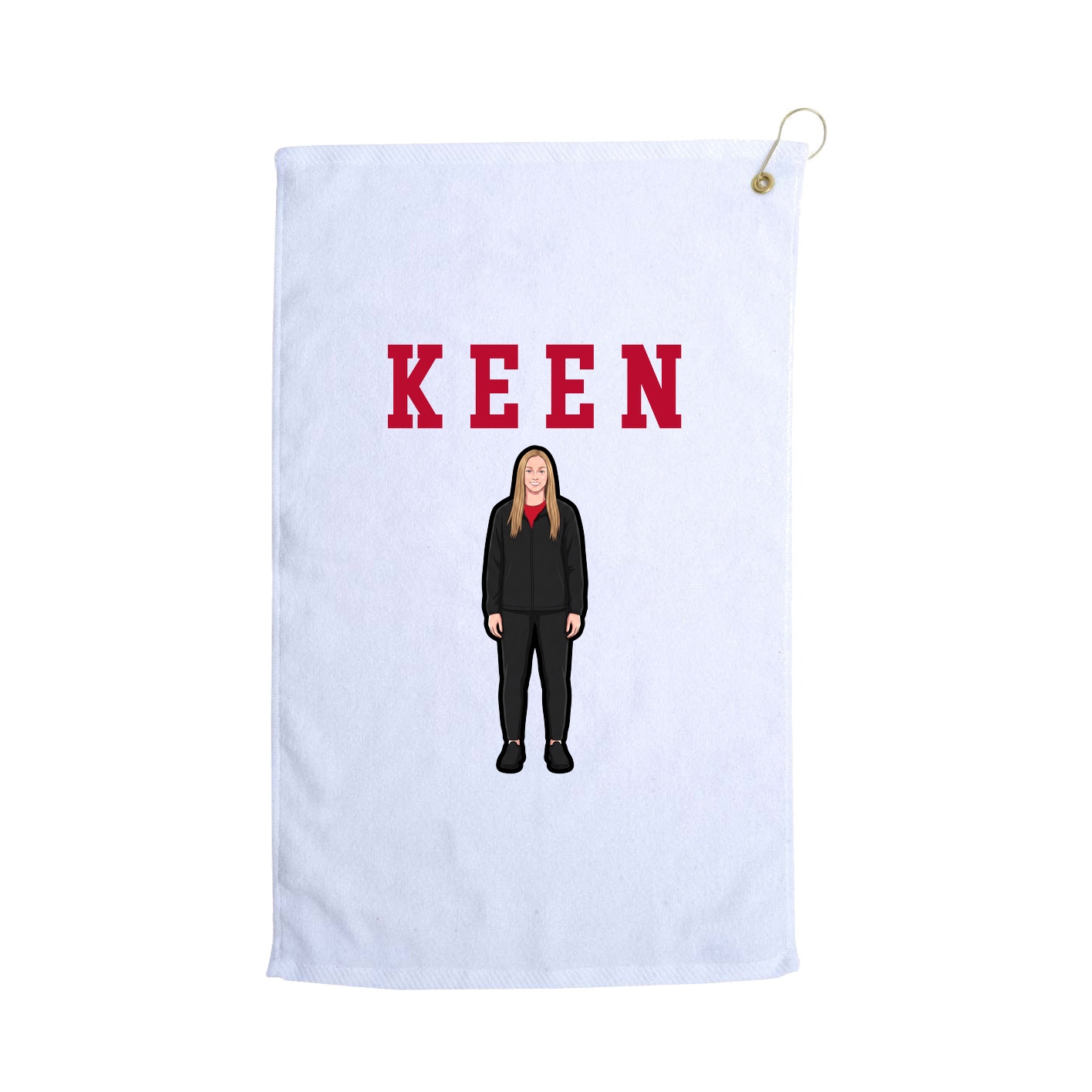 Golf Towel — Shirsey in White