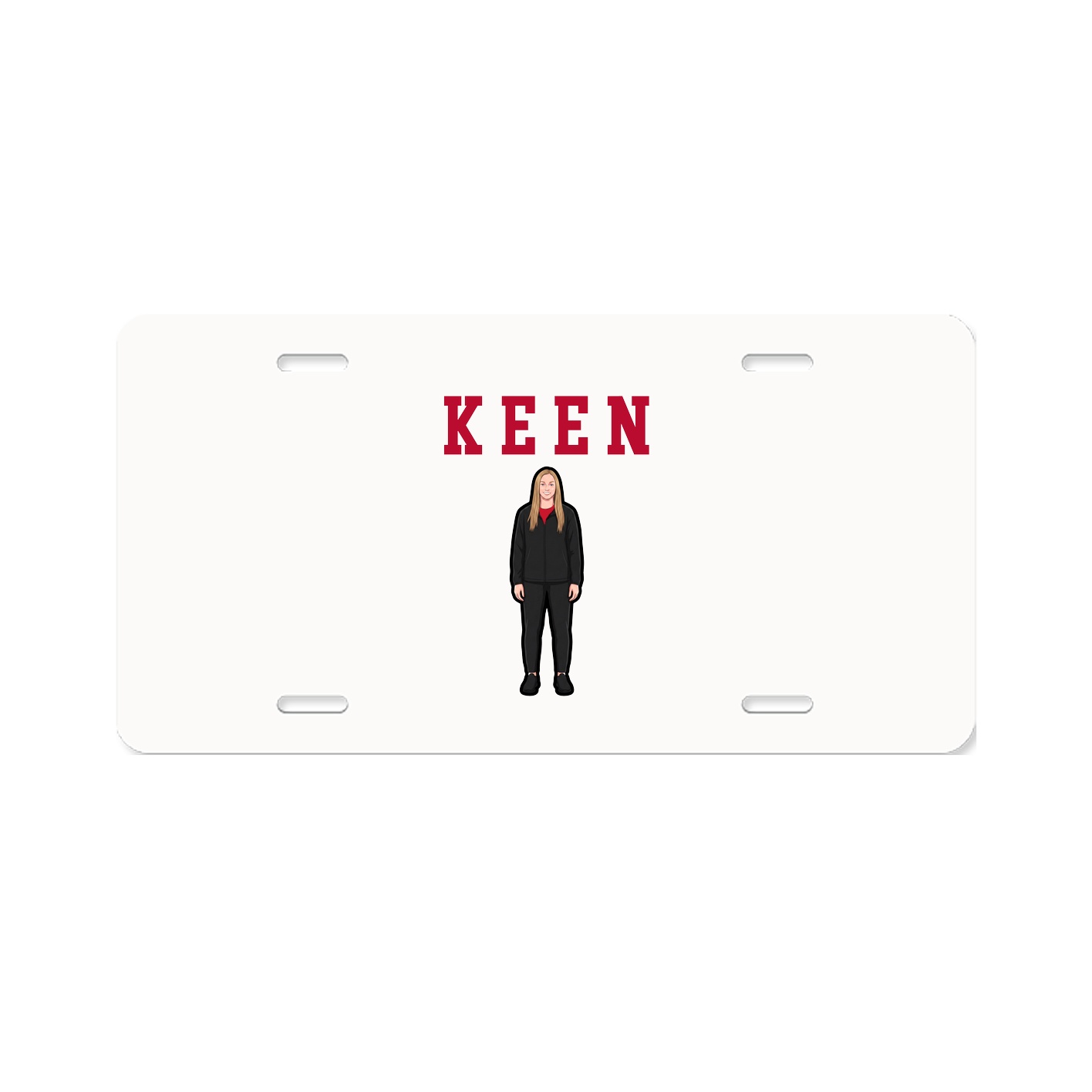 License Plate — Shirsey in Classic