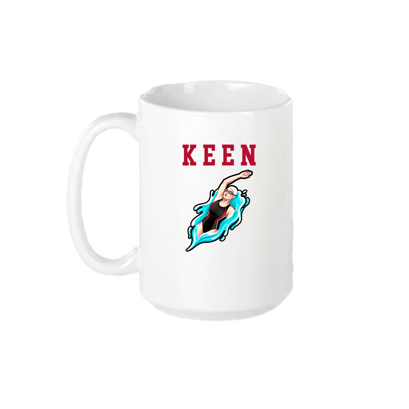 15oz Coffee Mug — Shirsey in White