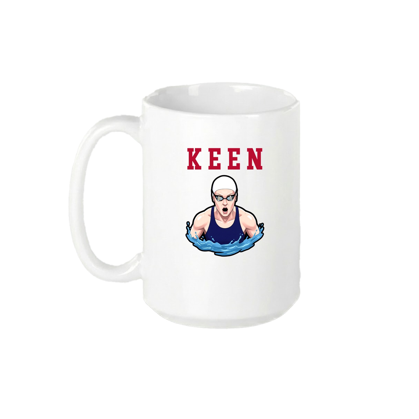 15oz Coffee Mug — Shirsey in White