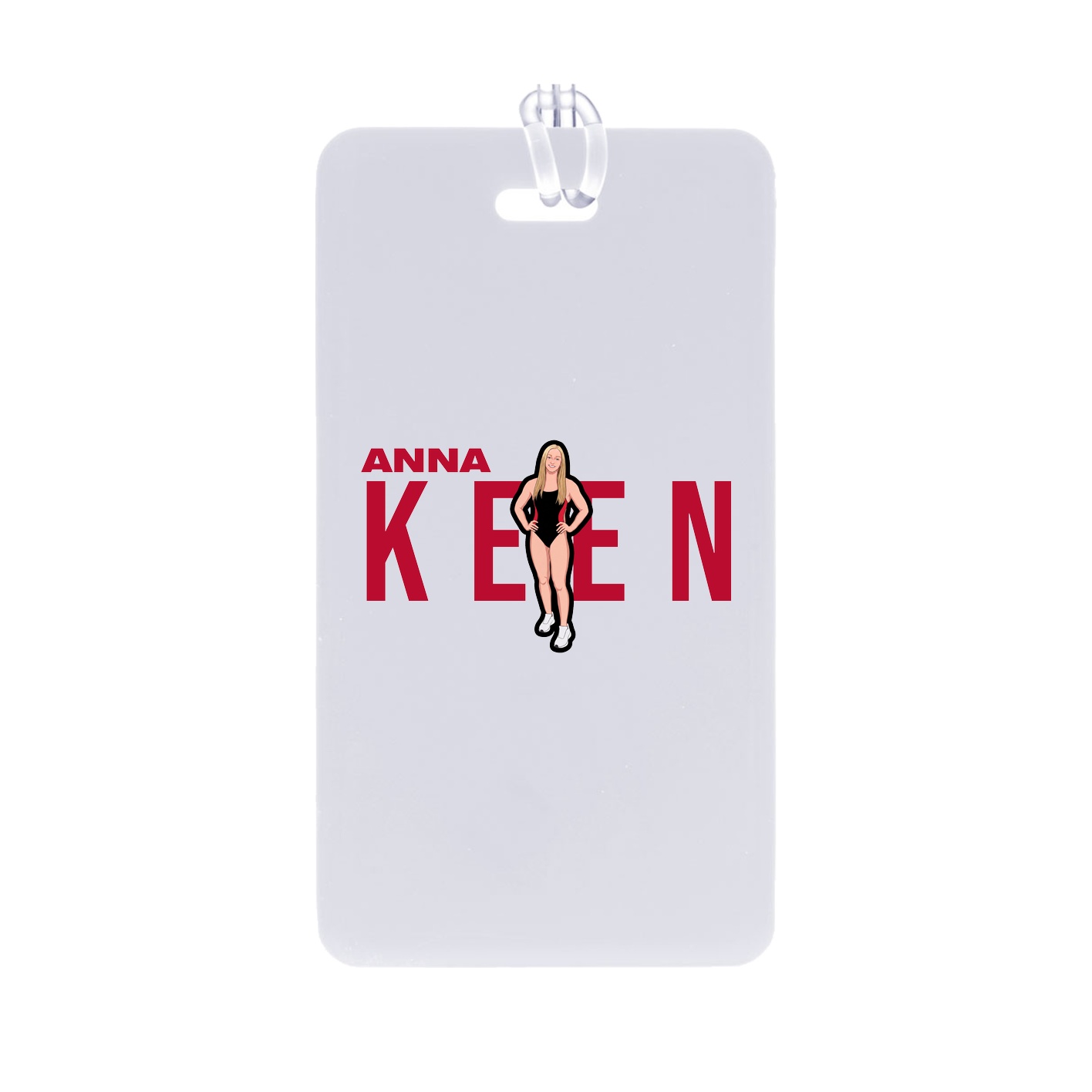 Bag Tag — Player Name in Classic