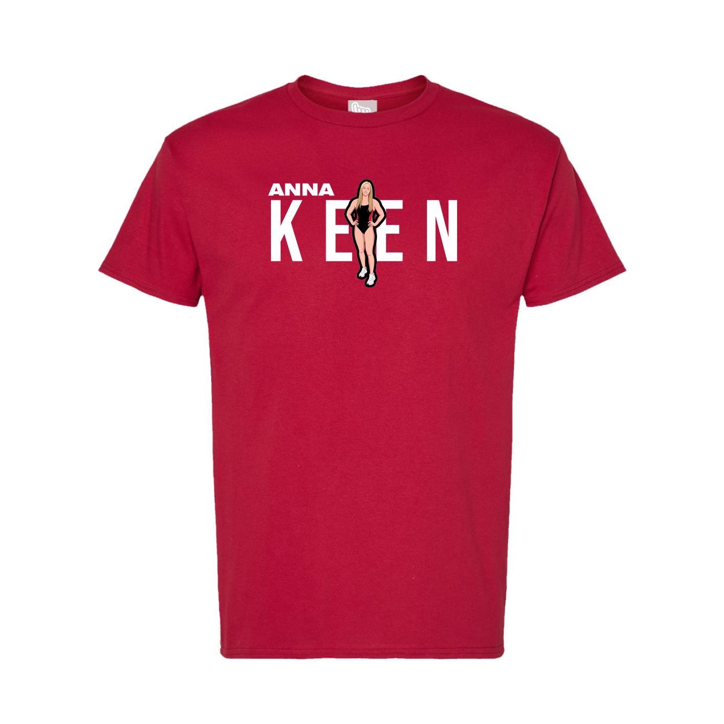 Tee — Player Name in Crimson