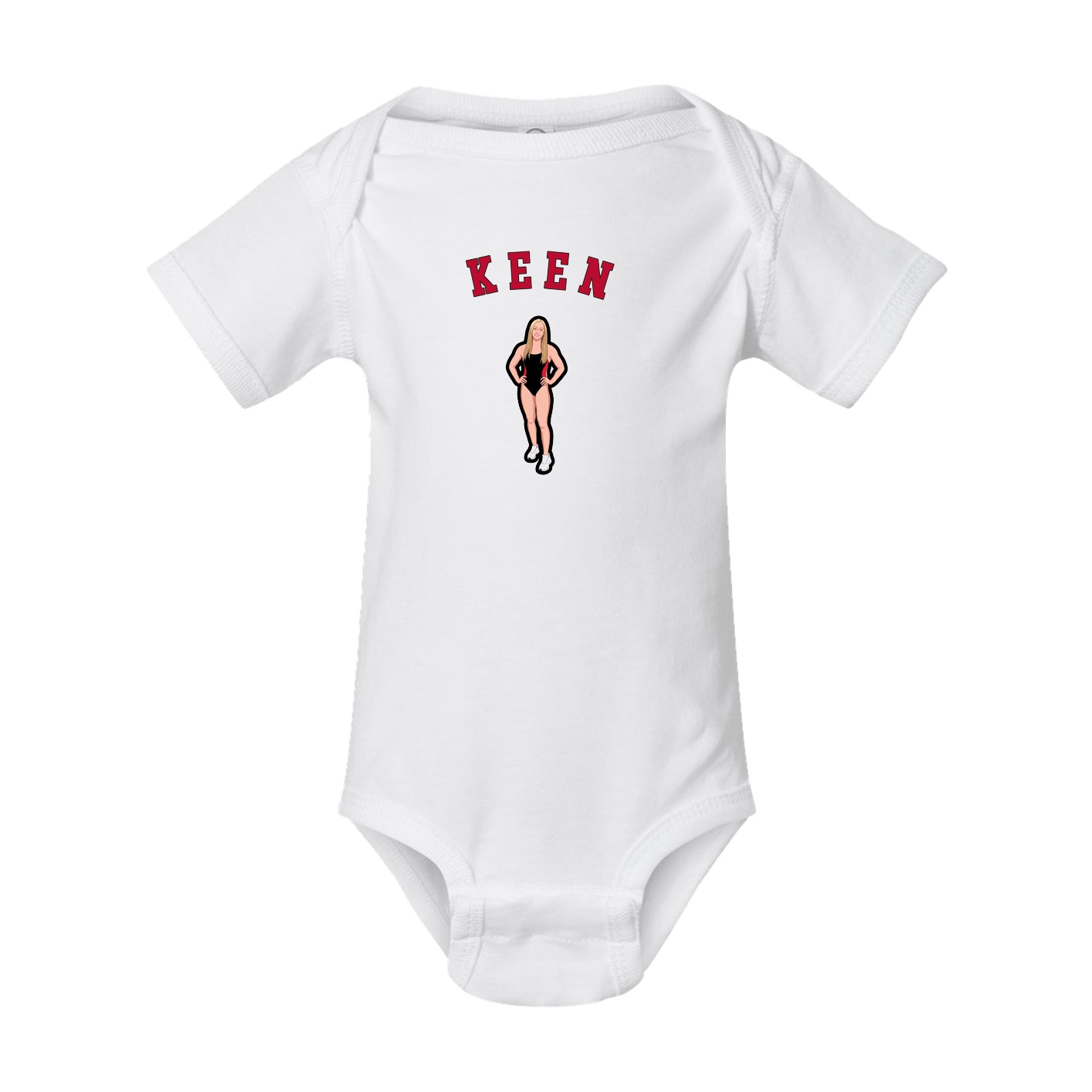 Baby Onesie — Shirsey Arch in White