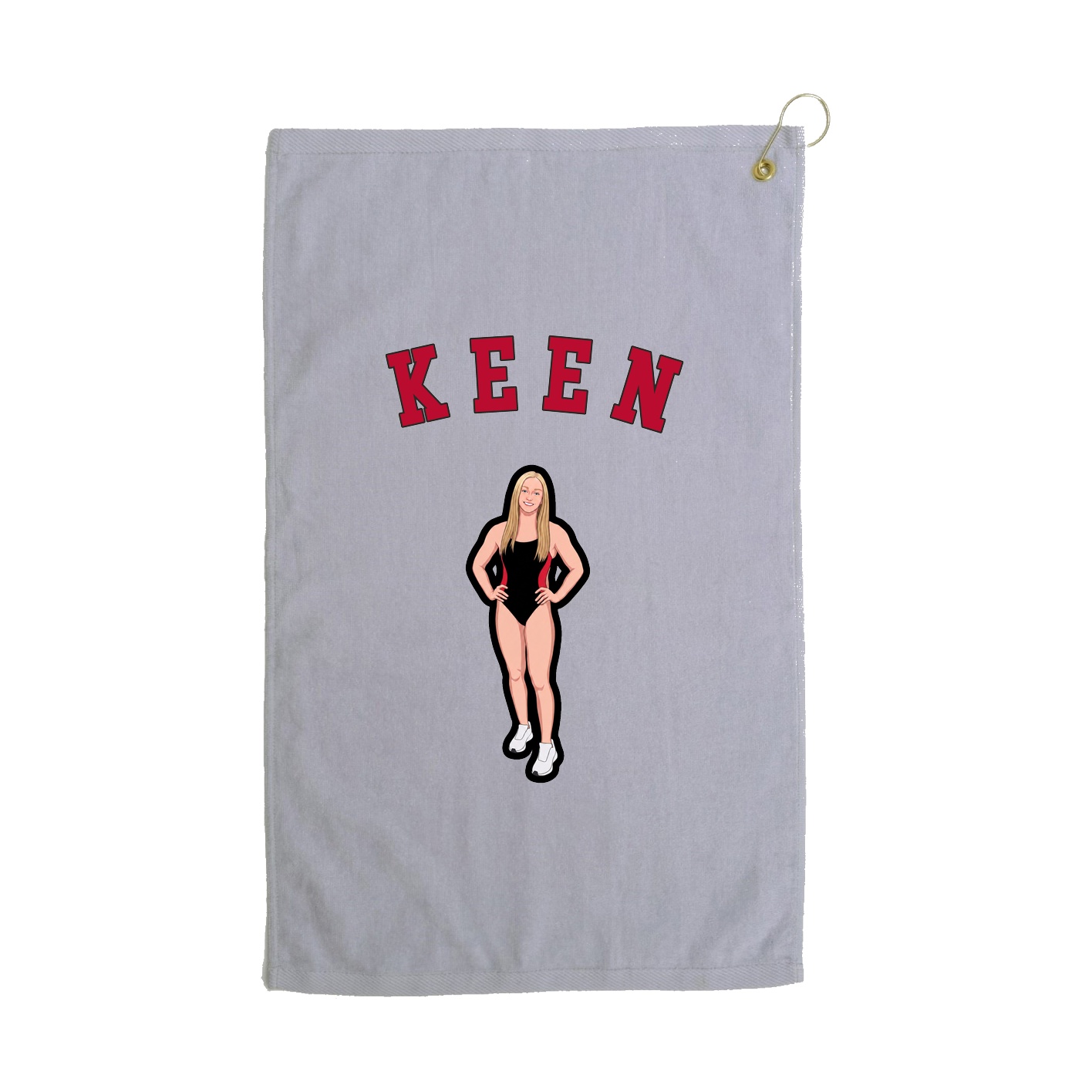 Golf Towel — Shirsey Arch in Grey