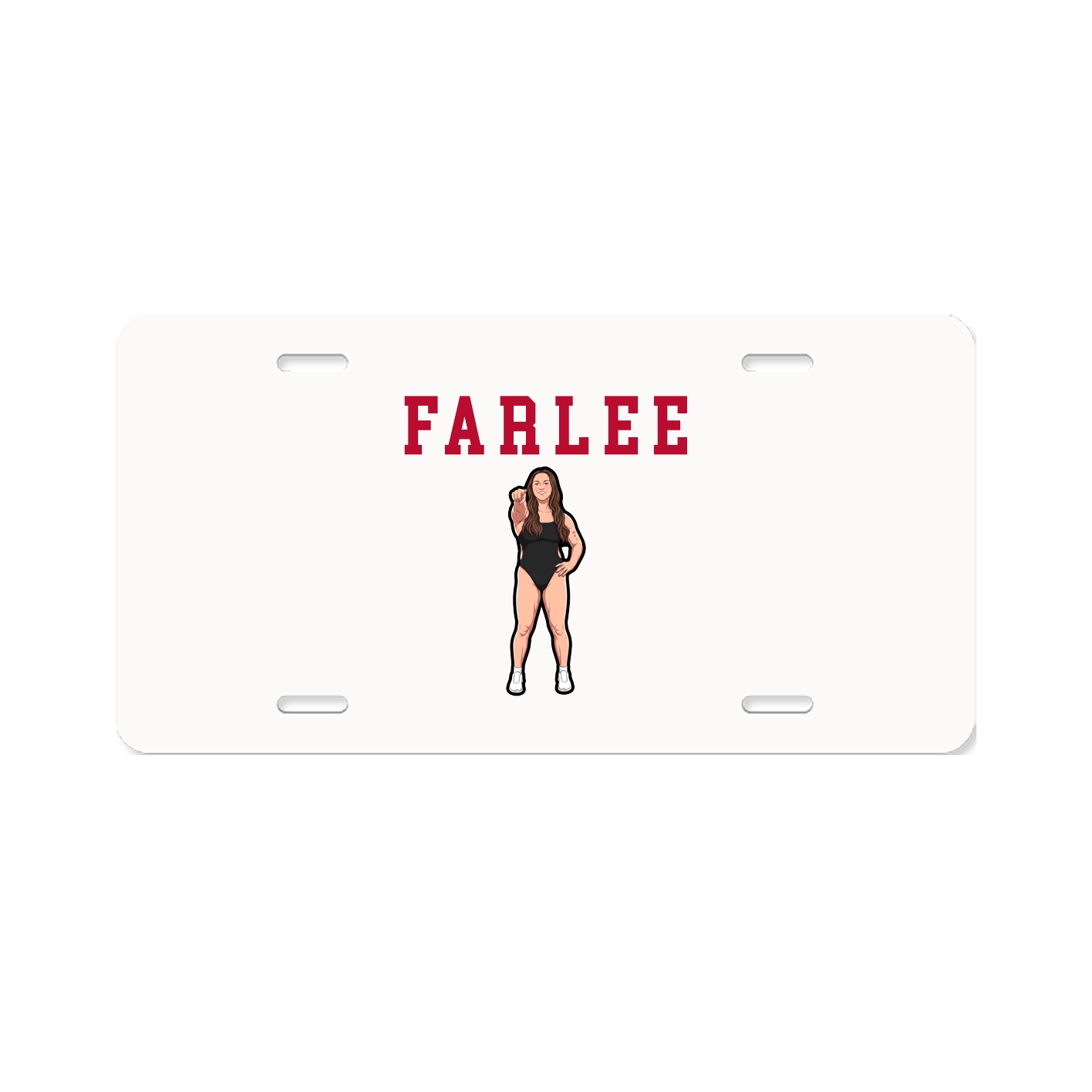 License Plate — Shirsey in Classic