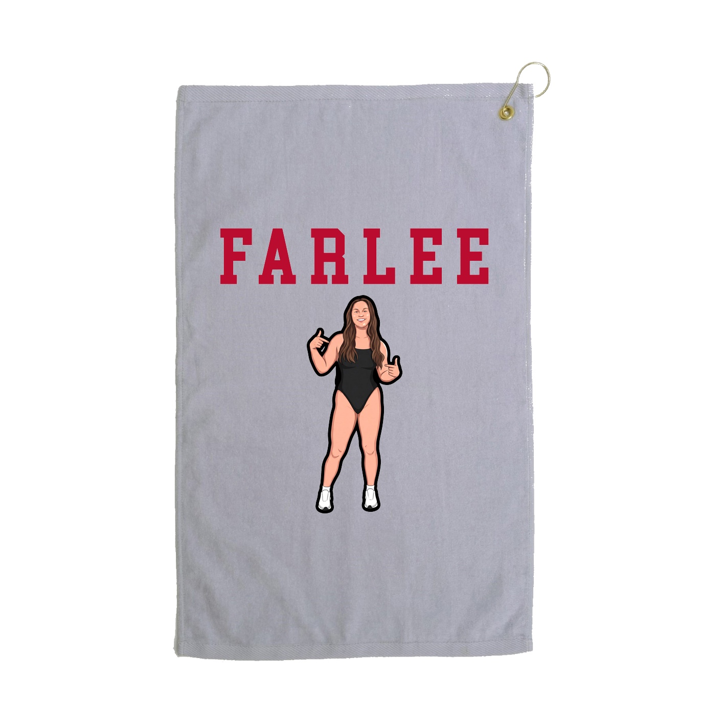 Golf Towel — Shirsey in Grey