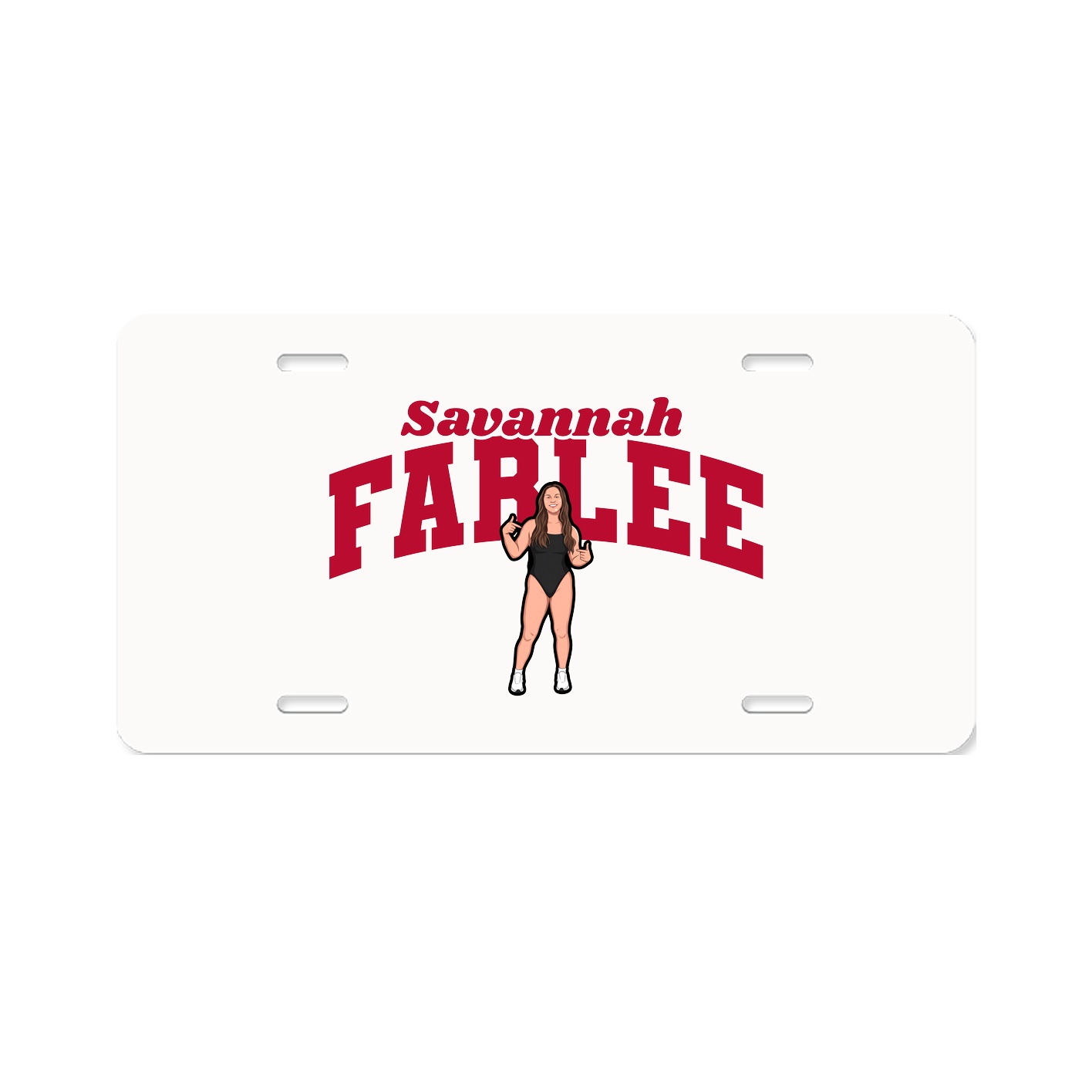 License Plate — Signature Arch in Classic