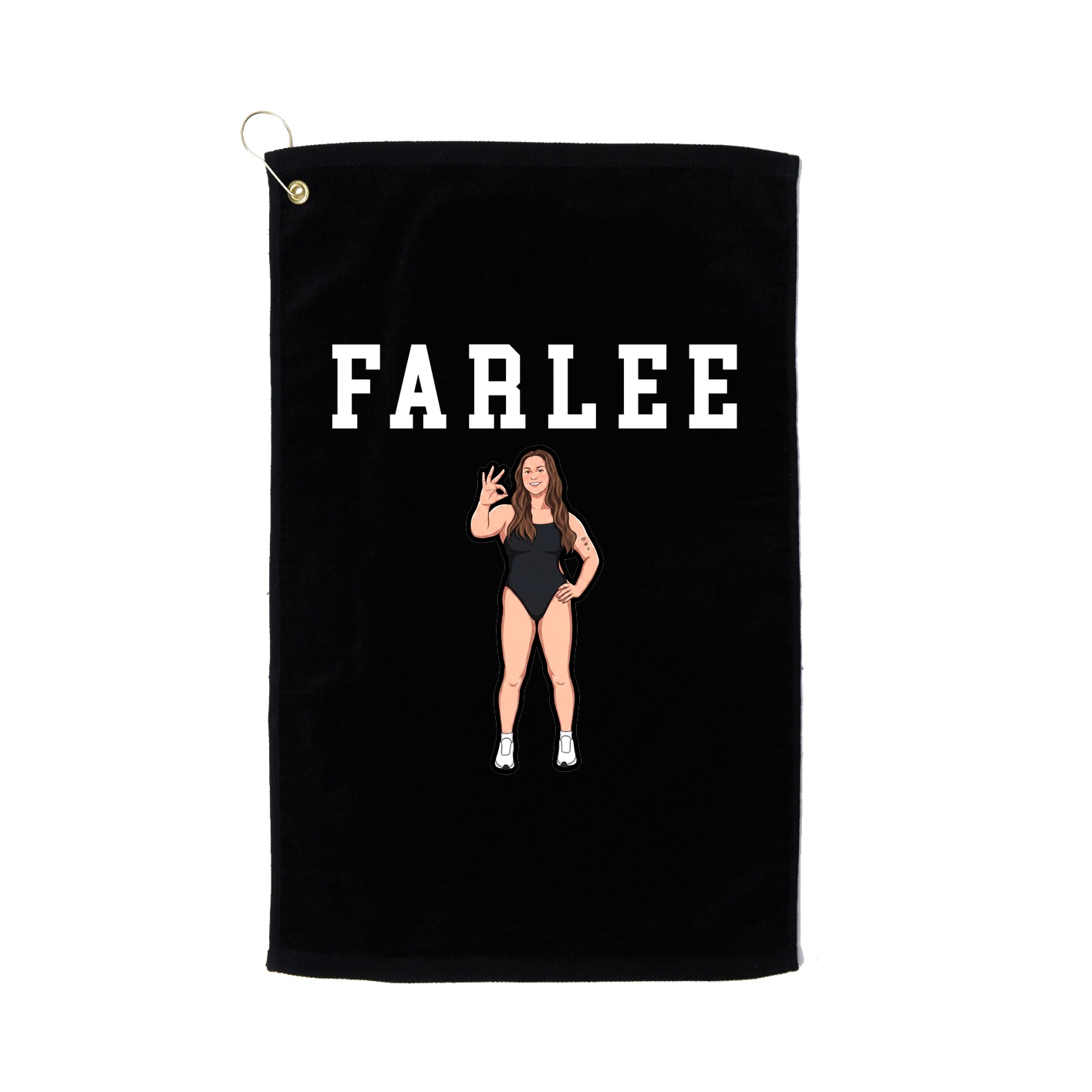 Golf Towel — Shirsey in Black