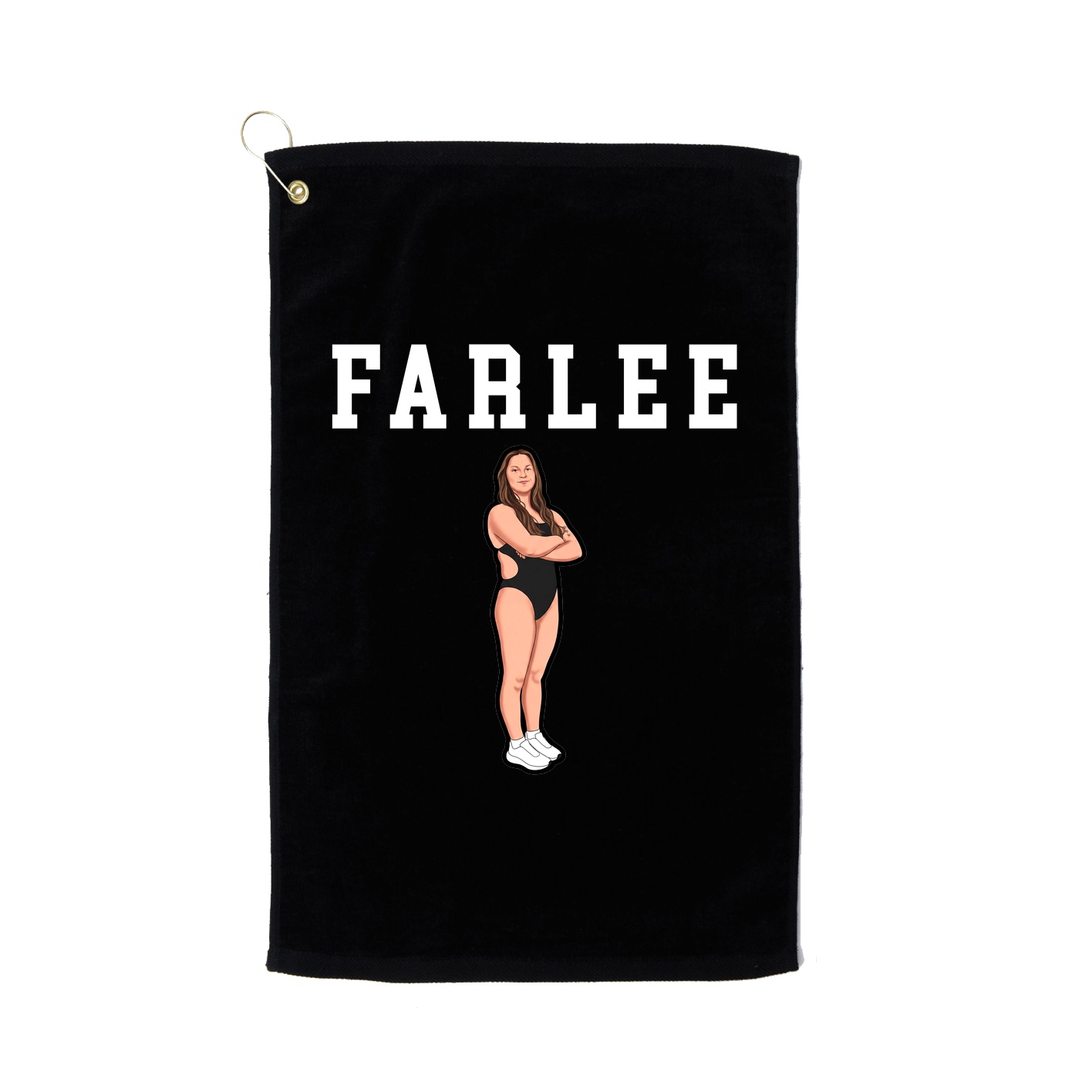 Golf Towel — Shirsey in Black