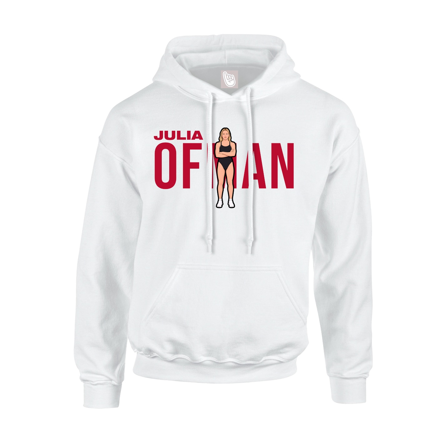 Hoodie — Player Name in White