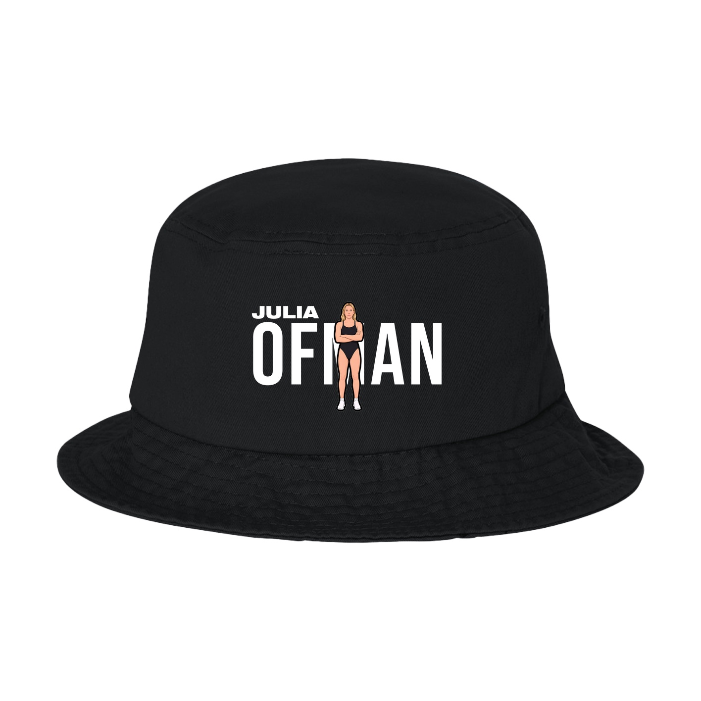 Bucket Cap — Player Name in Black