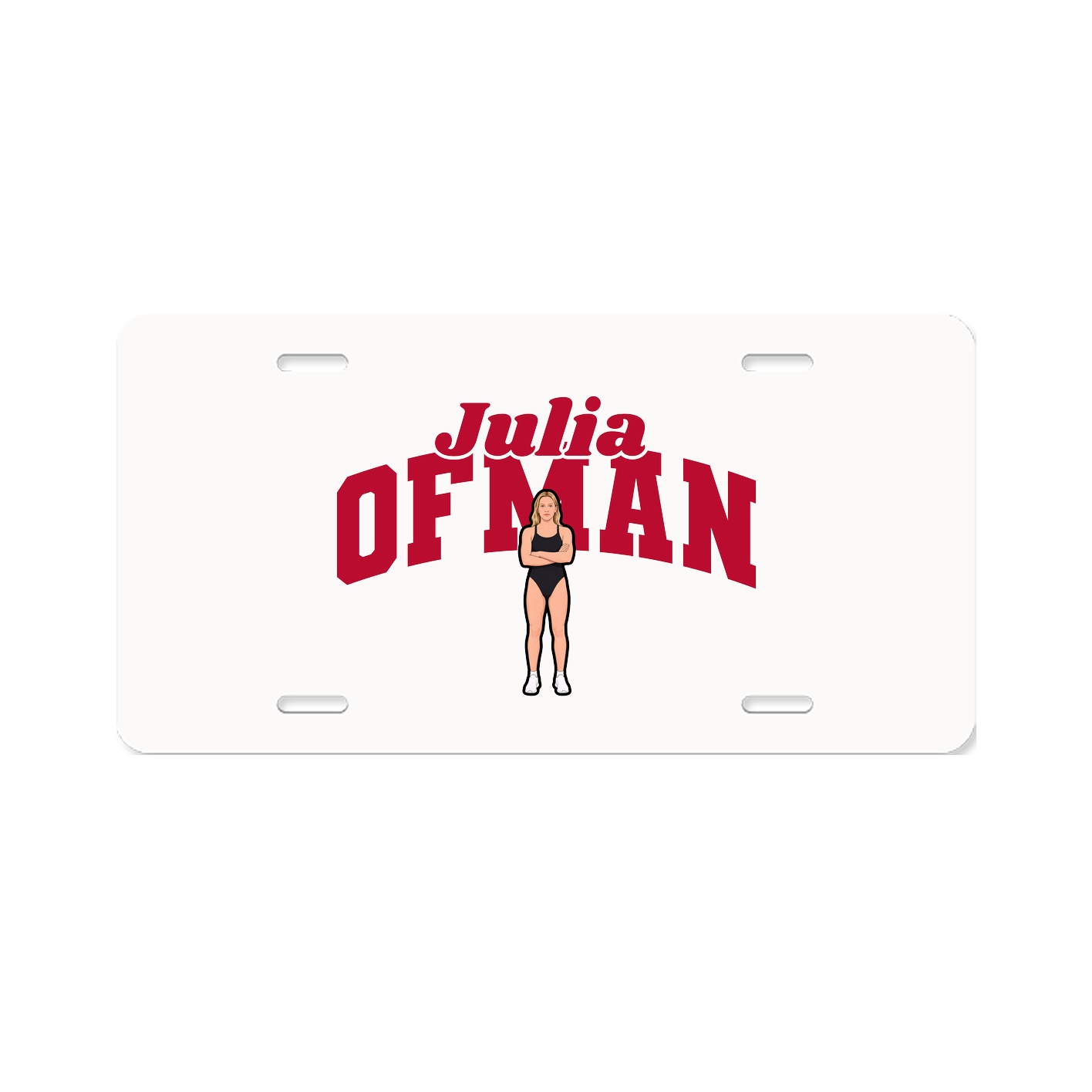 License Plate — Signature Arch in Classic