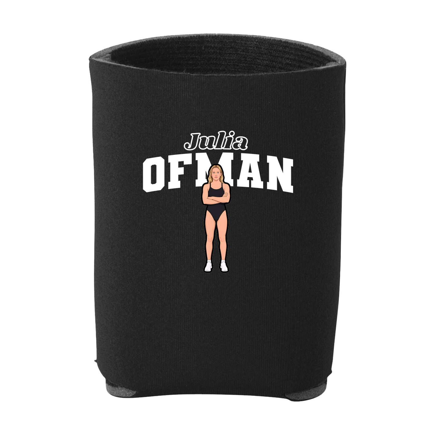 Can Holder — Name Arch in Black