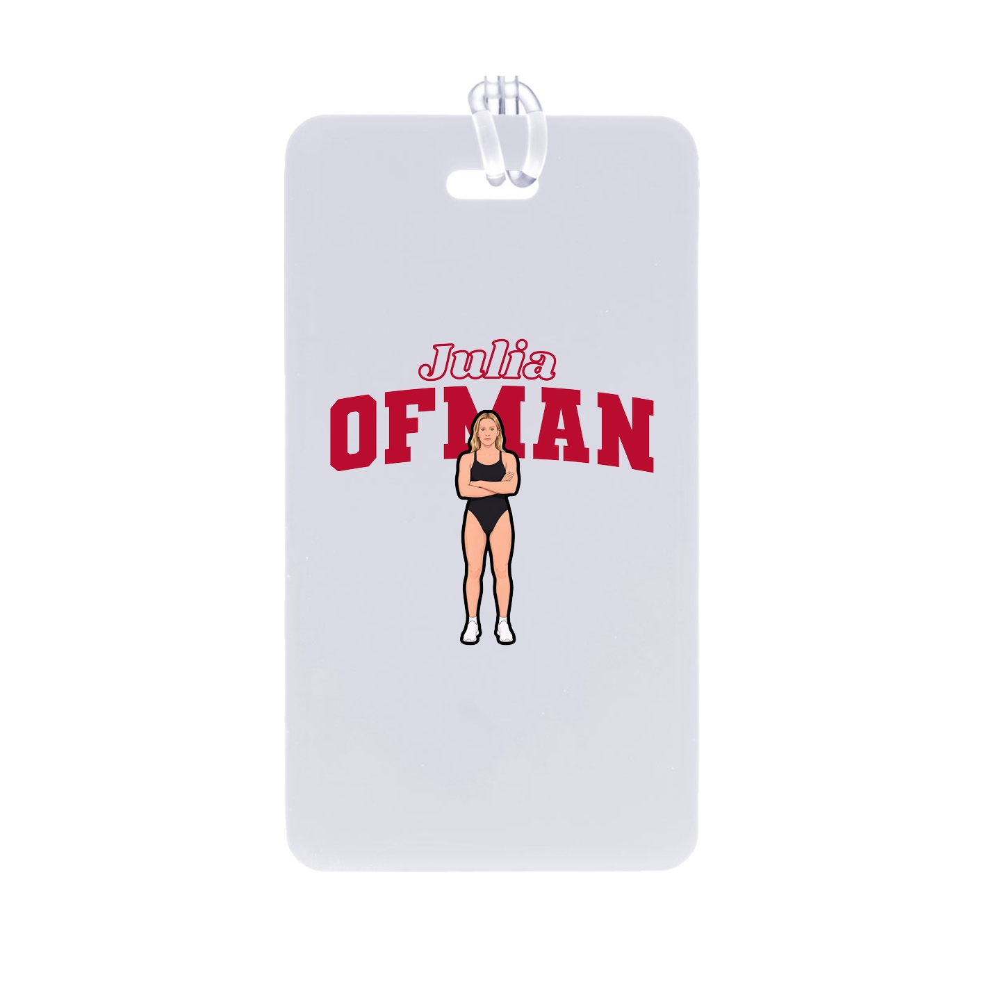 Bag Tag — Name Arch in Classic