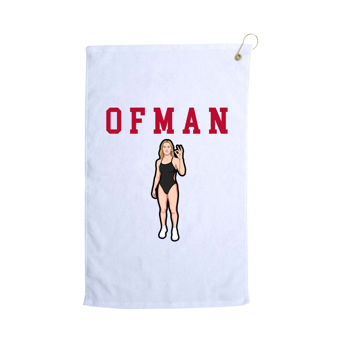 Golf Towel — Shirsey in White