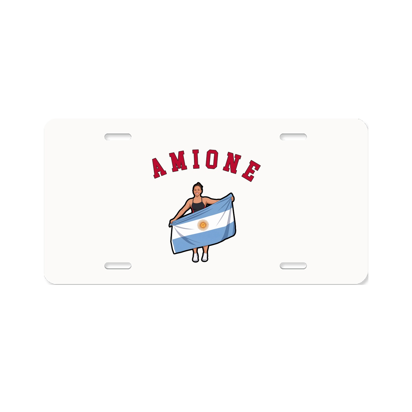 License Plate — Shirsey Arch in Classic