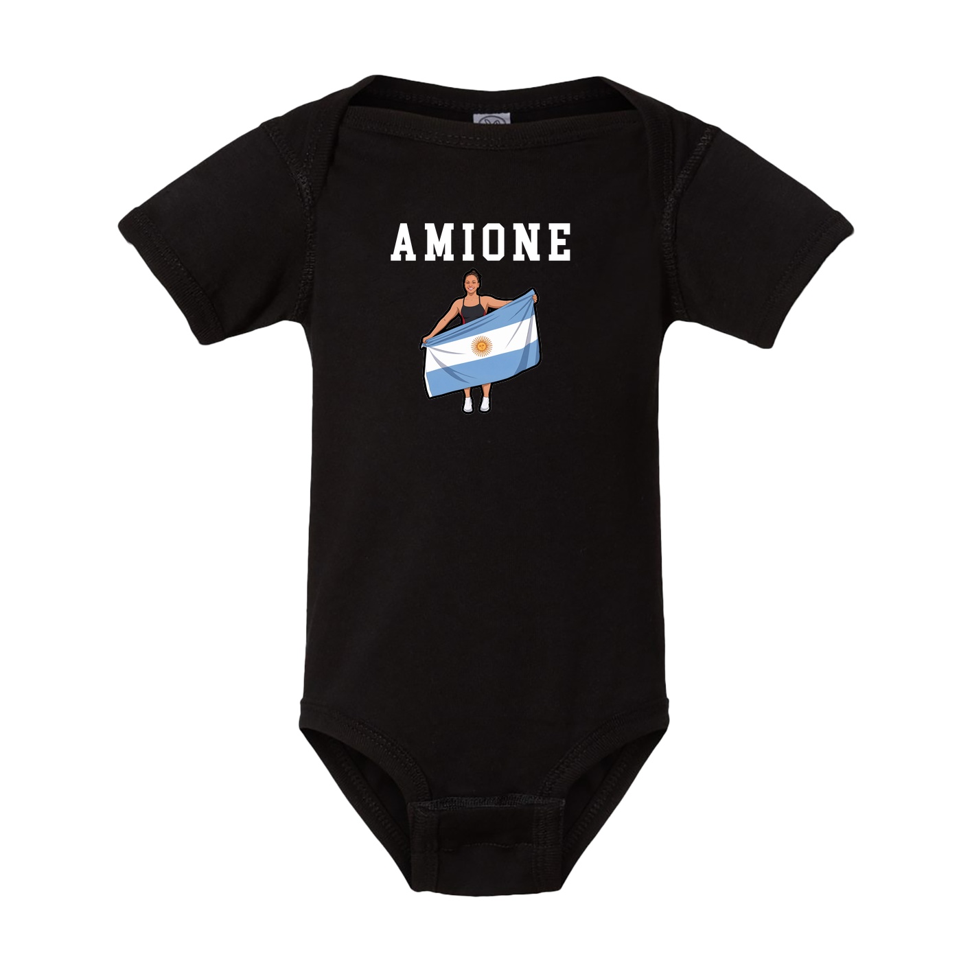 Baby Onesie — Shirsey in Black
