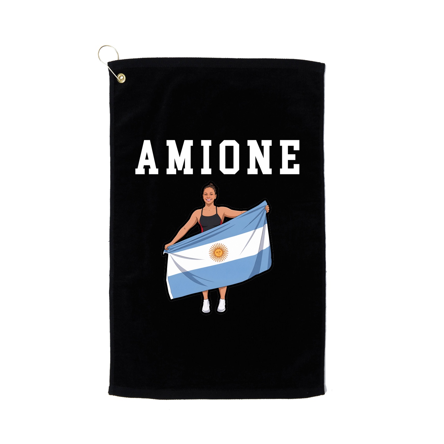 Golf Towel — Shirsey in Black