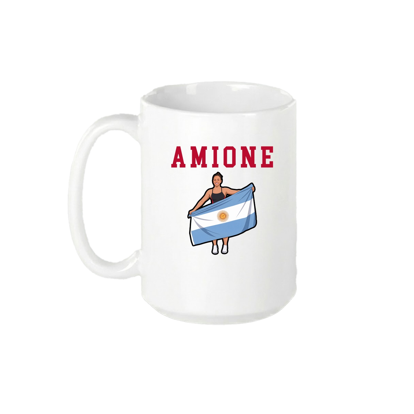 15oz Coffee Mug — Shirsey in White
