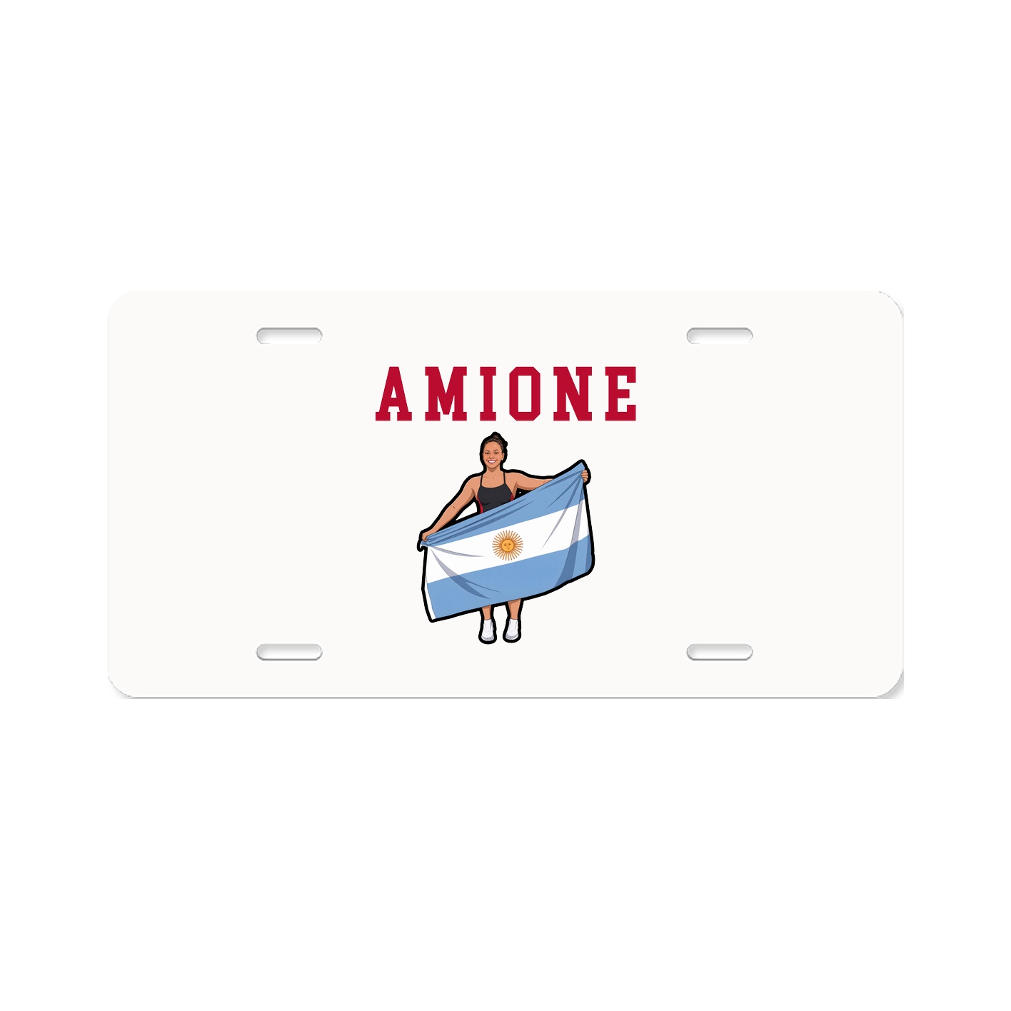 License Plate — Shirsey in Classic