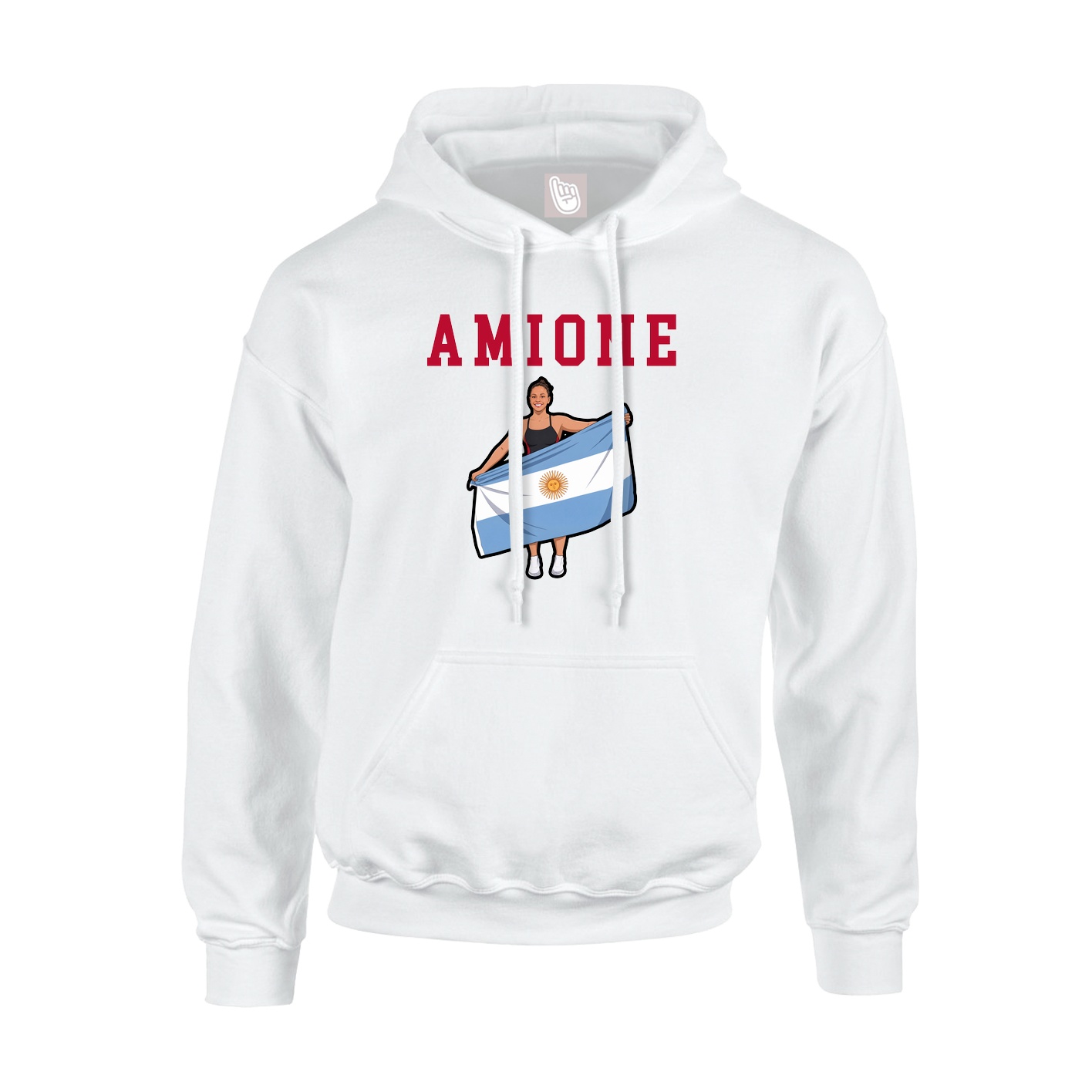 Youth Hoodie — Shirsey in White