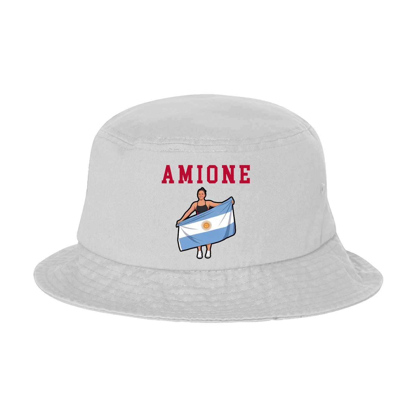 Bucket Cap — Shirsey in White