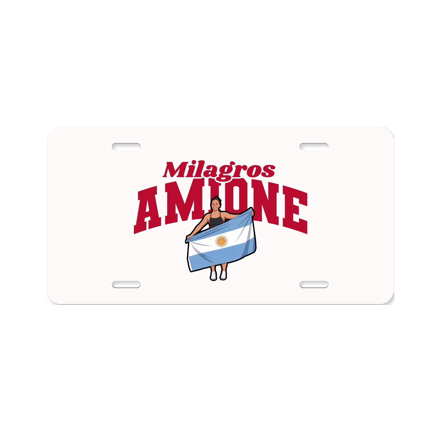 License Plate — Signature Arch in Classic