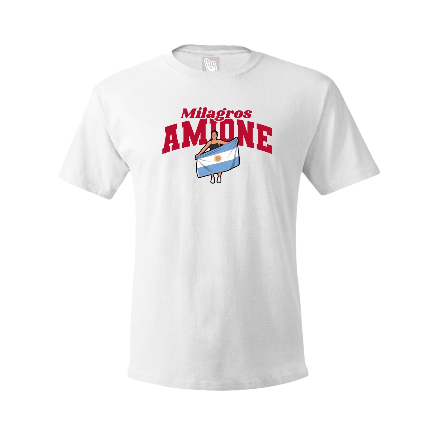 Youth Tee — Signature Arch in White