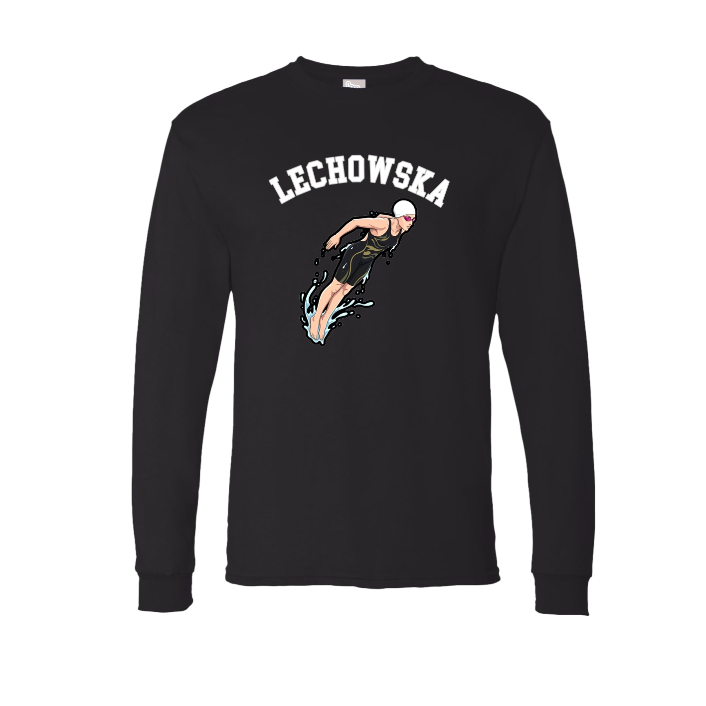 Long Sleeve Tee — Shirsey Arch in Black