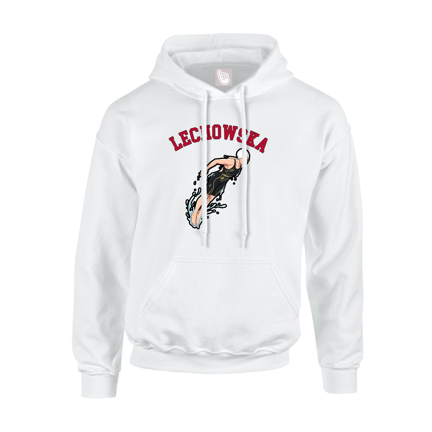 Hoodie — Shirsey Arch in White