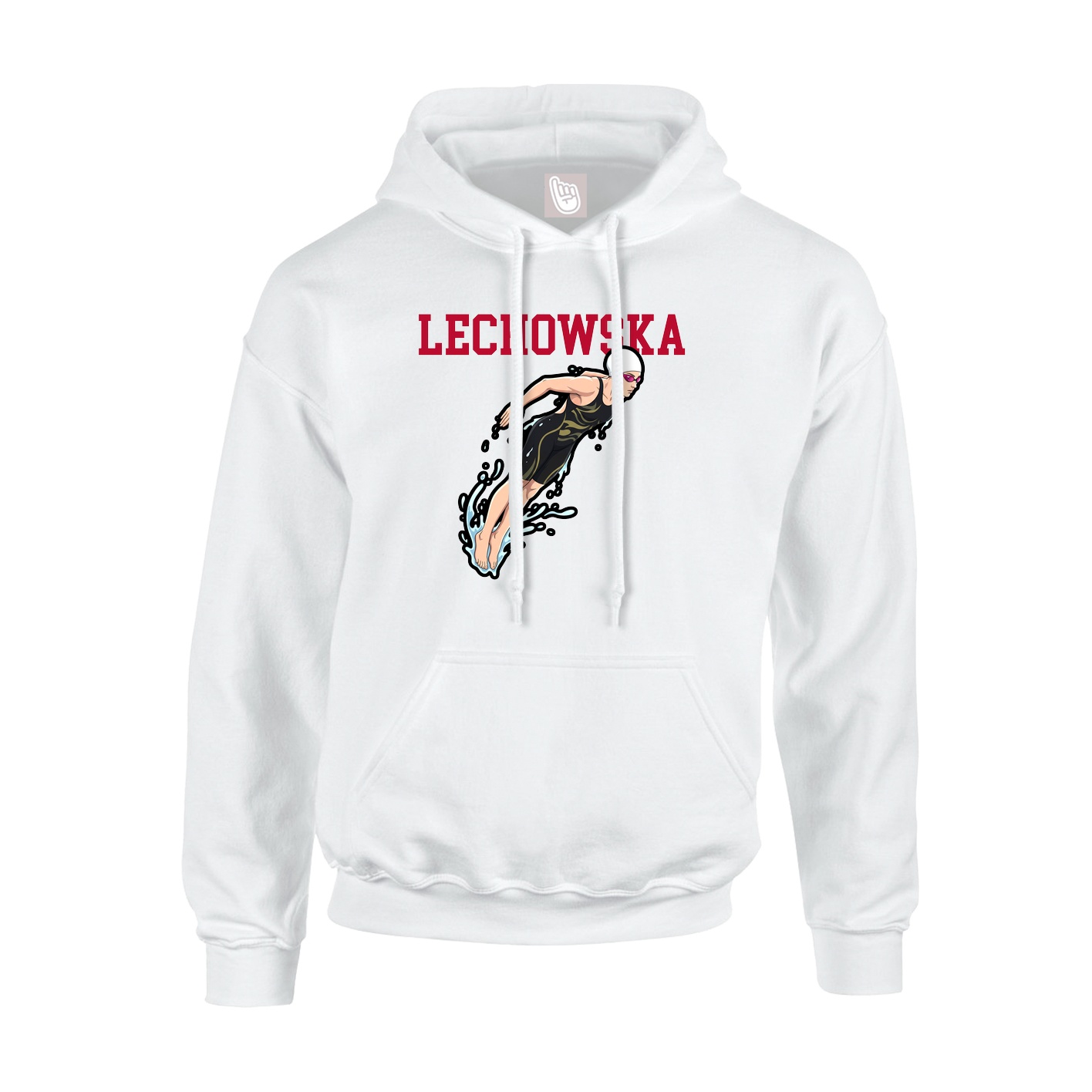 Hoodie — Shirsey in White
