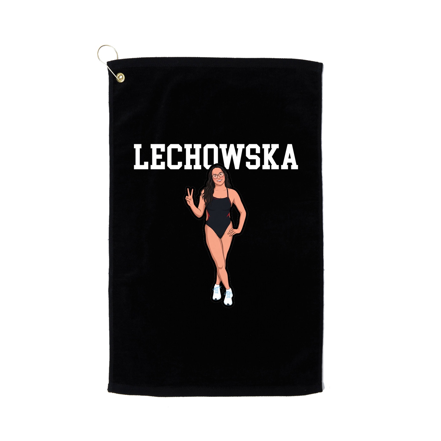 Golf Towel — Shirsey in Black