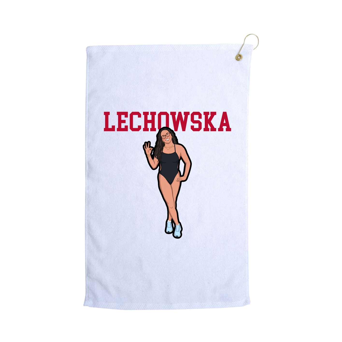 Golf Towel — Shirsey in White