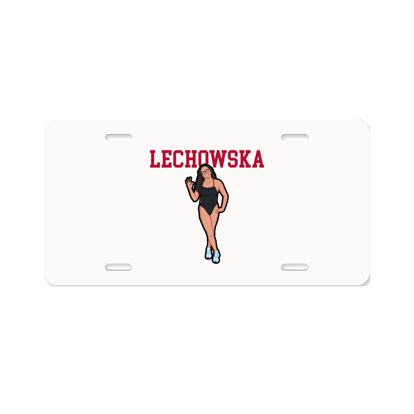 License Plate — Shirsey in Classic