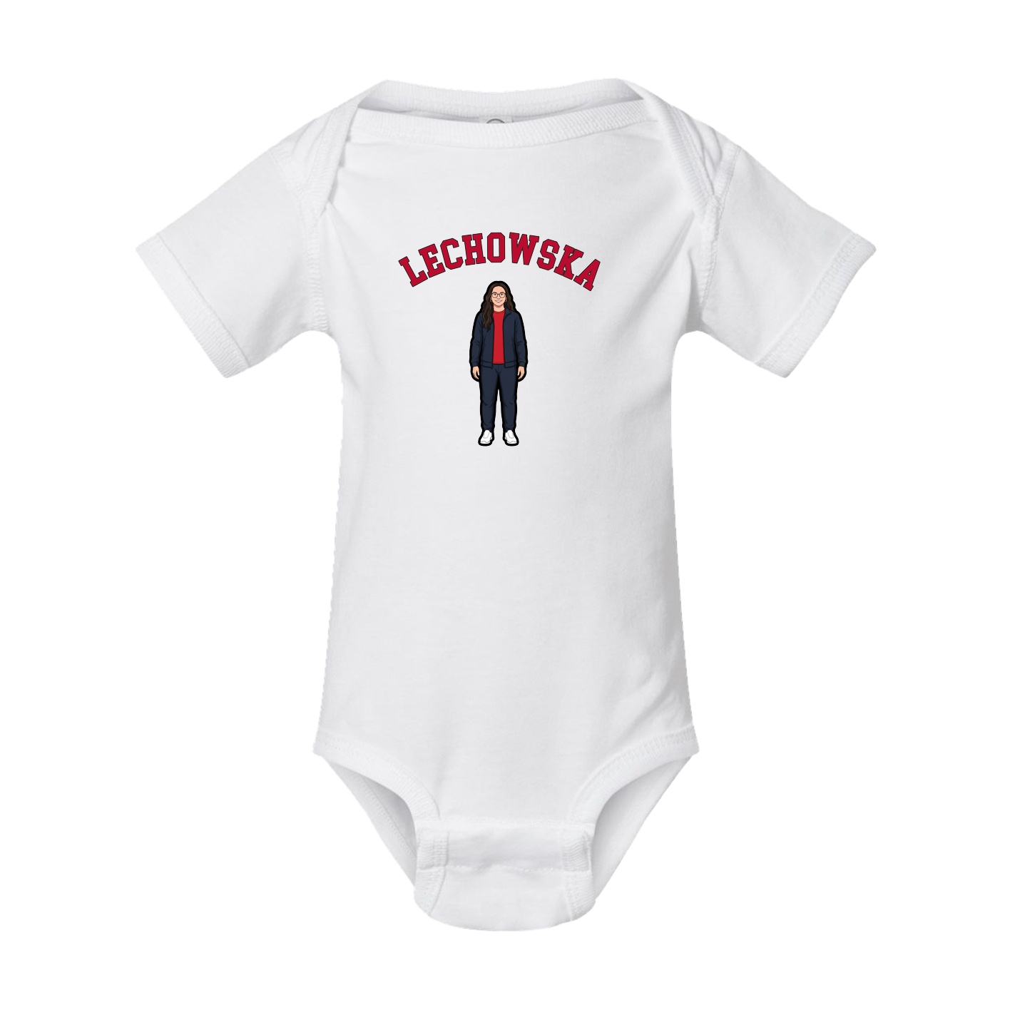 Baby Onesie — Shirsey Arch in White