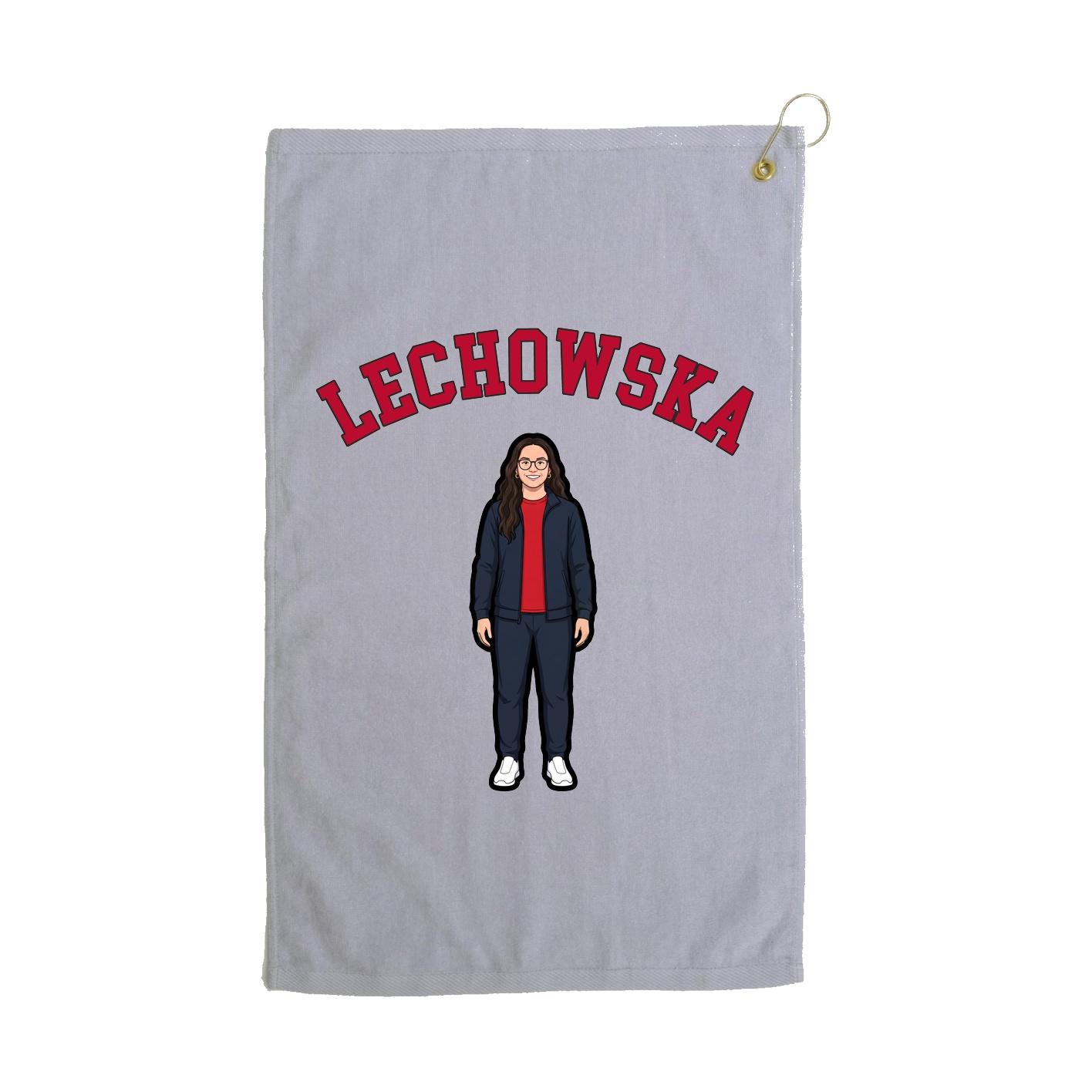 Golf Towel — Shirsey Arch in Grey