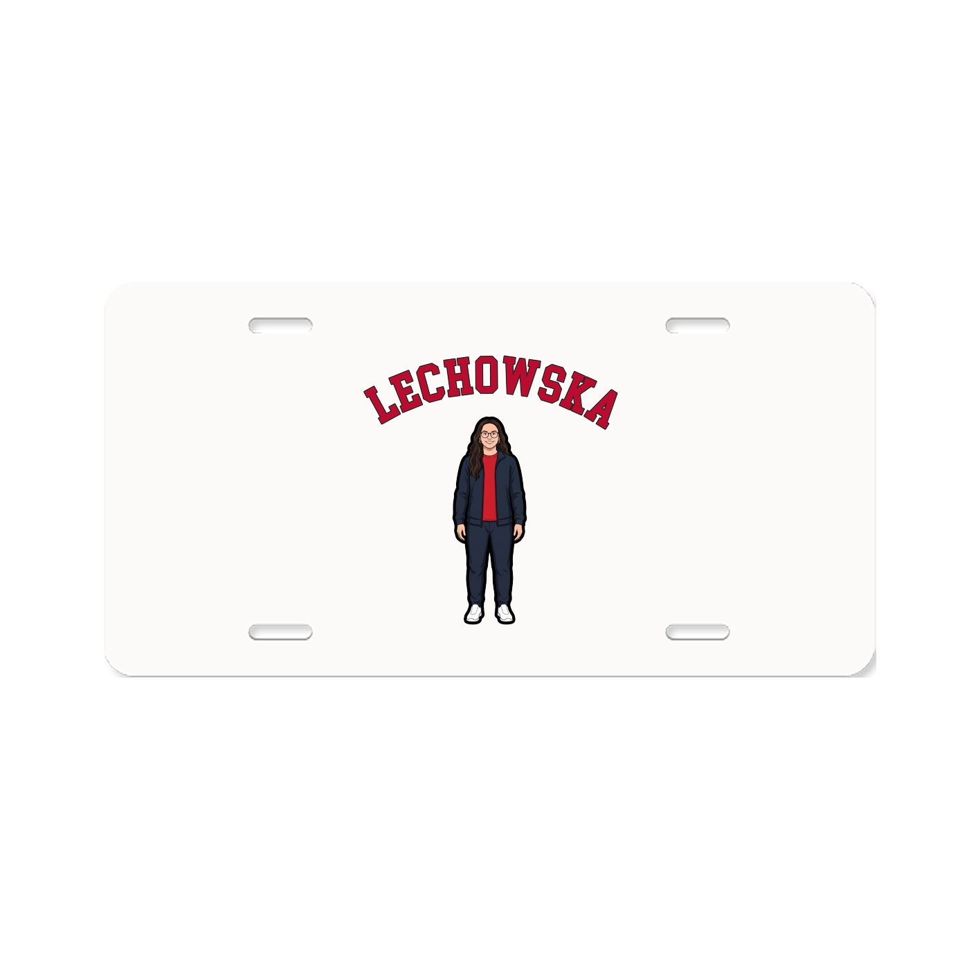 License Plate — Shirsey Arch in Classic