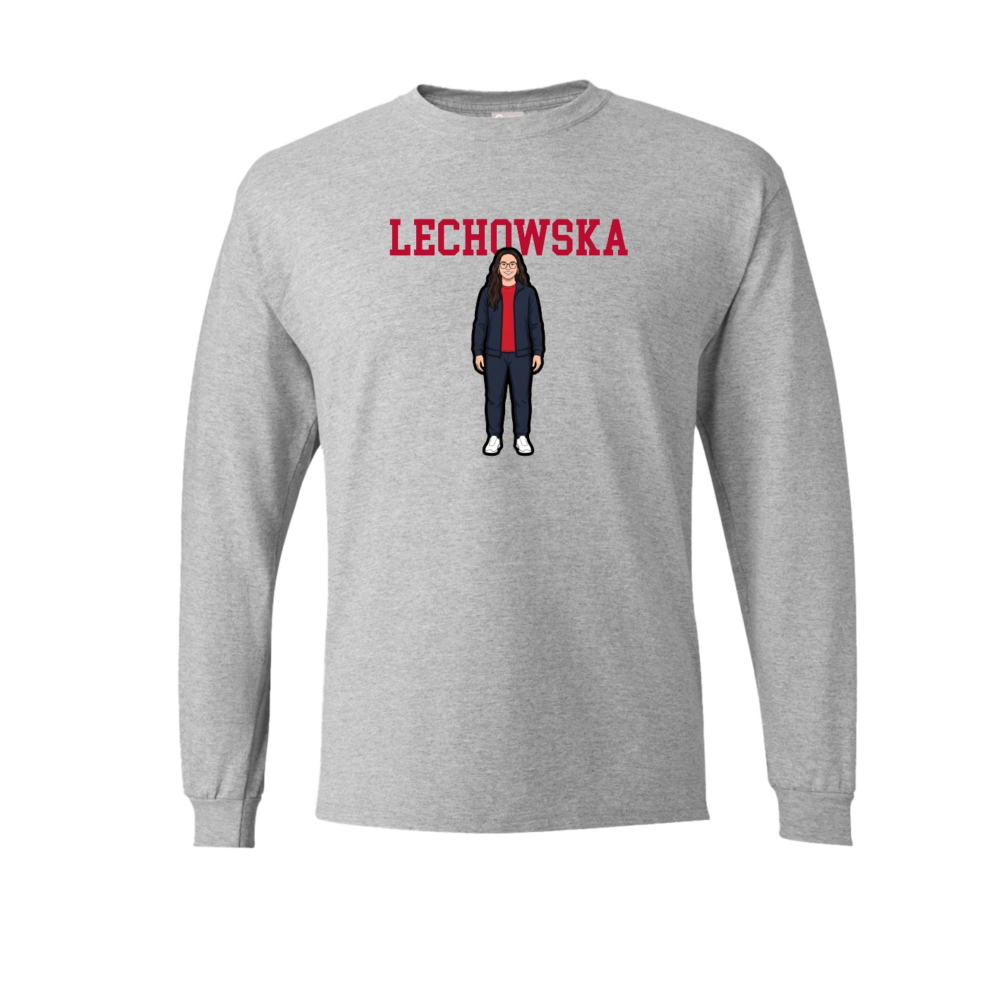Long Sleeve Tee — Shirsey in Grey