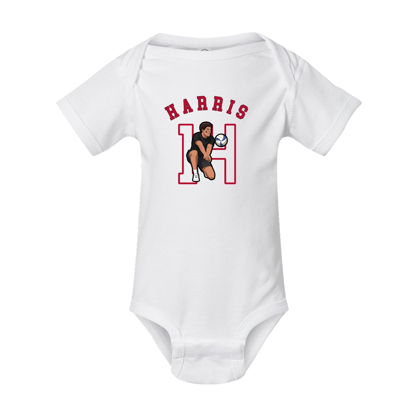Baby Onesie — Shirsey Arch in White