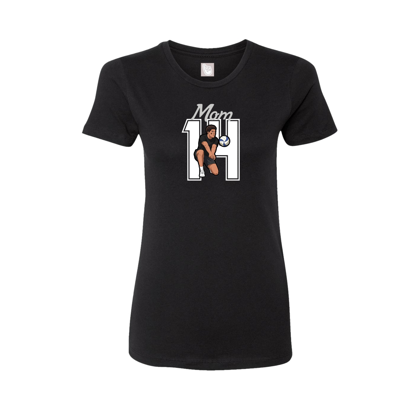 Womens Tee — Mothers Day Shirsey in Black