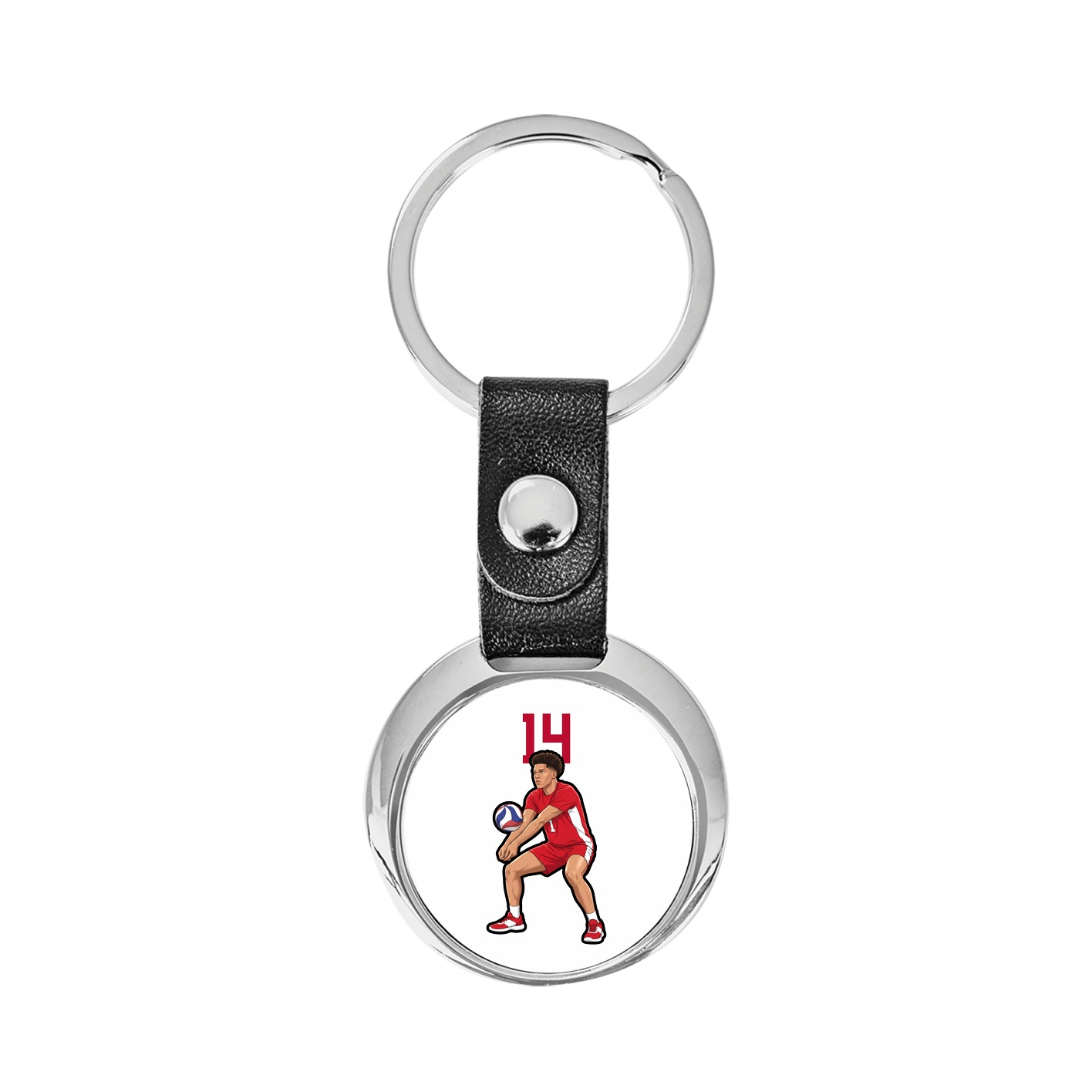 Key Chain — Number Top in Classic