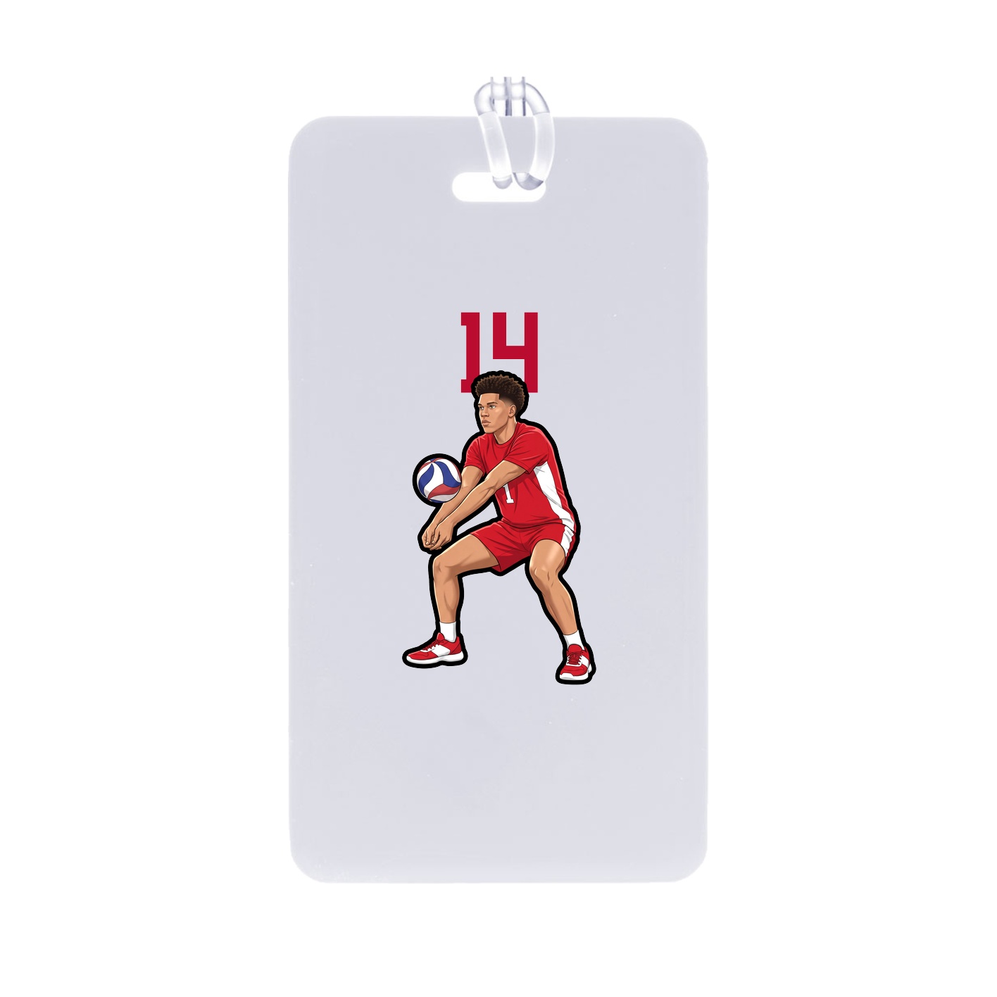 Bag Tag — Number Top in Classic