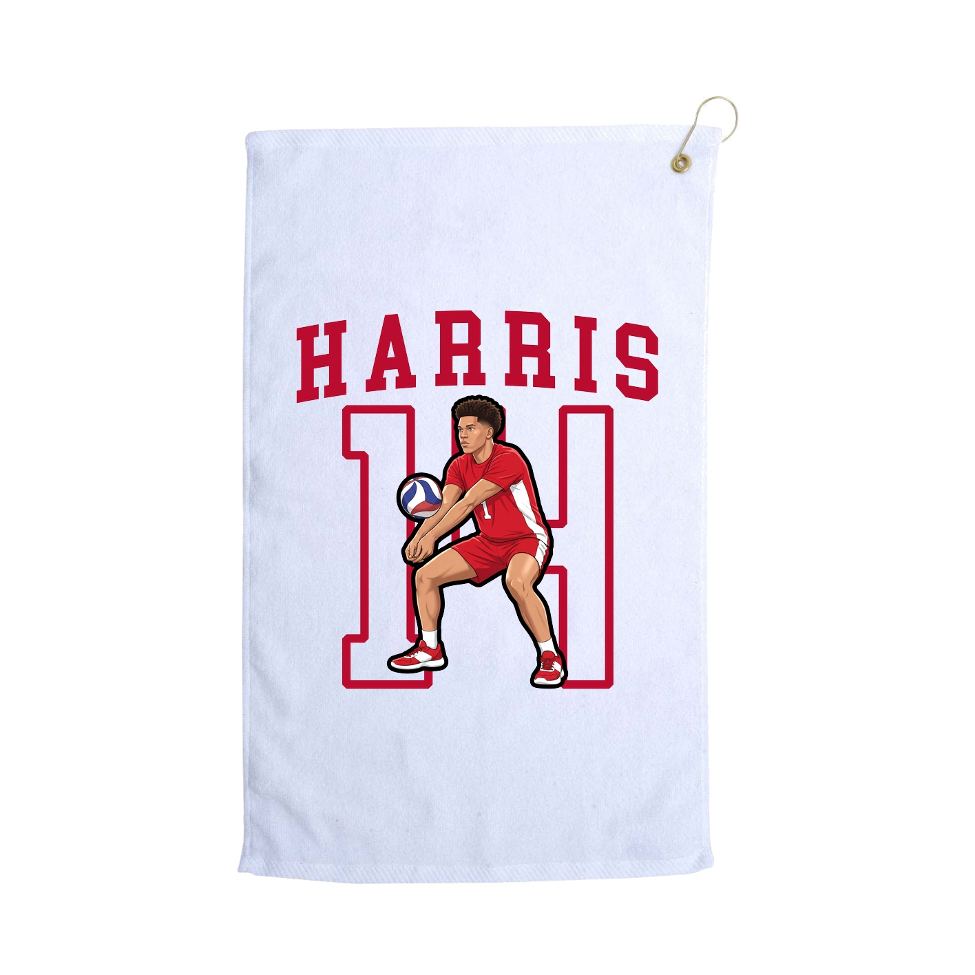 Golf Towel — Shirsey in White
