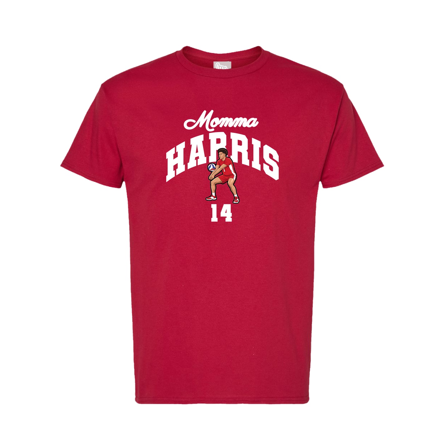 Tee — Mothers Day Arch in Crimson