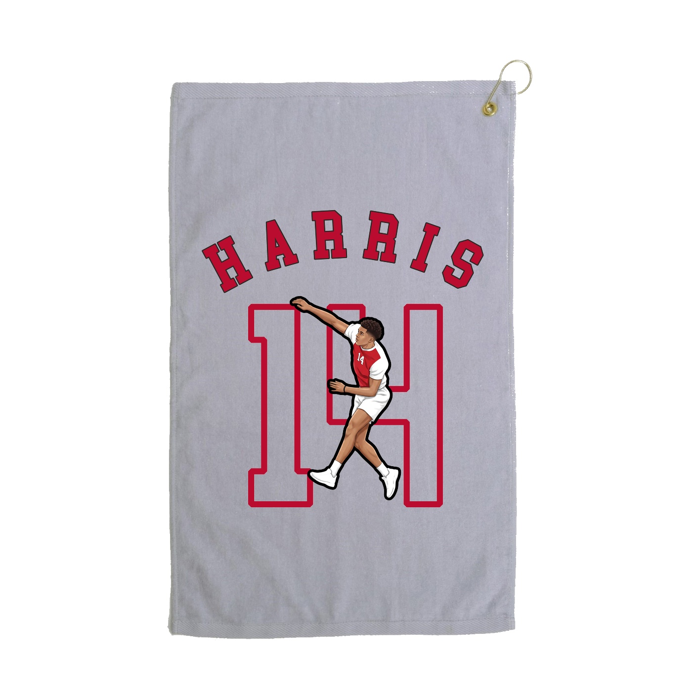 Golf Towel — Shirsey Arch in Grey