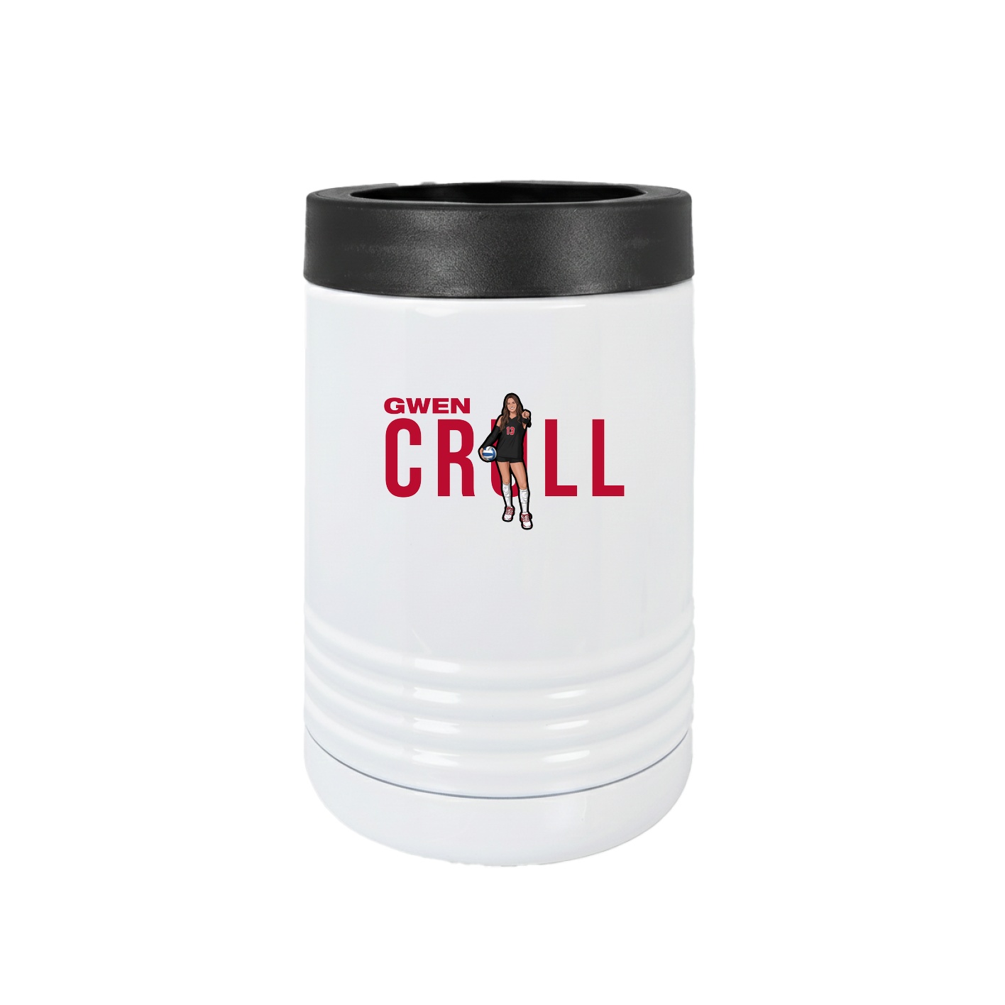 Beverage Holder — Player Name in White