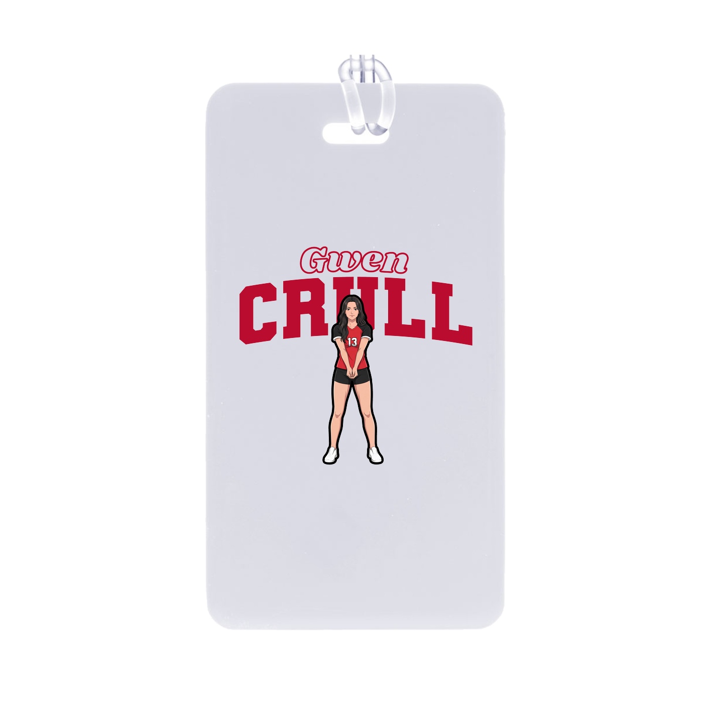 Bag Tag — Name Arch in Classic
