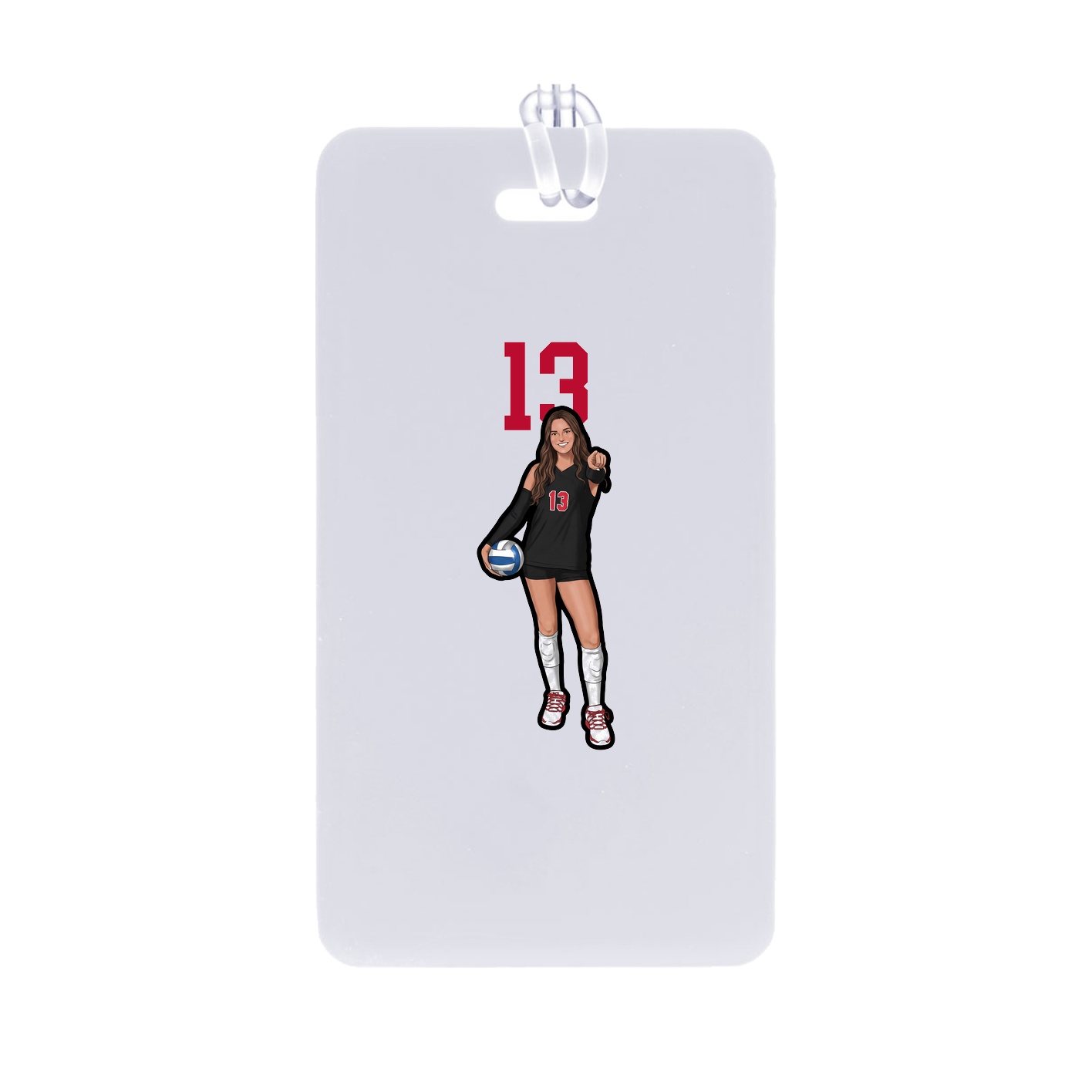 Bag Tag — Number Top in Classic