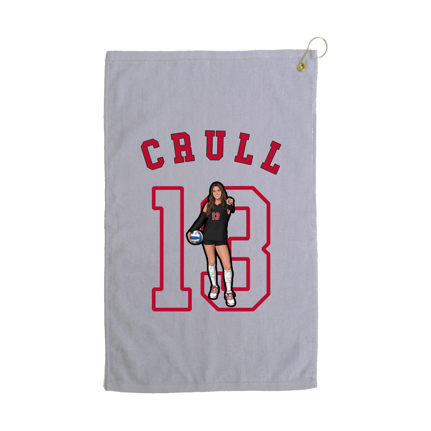 Golf Towel — Shirsey Arch in Grey